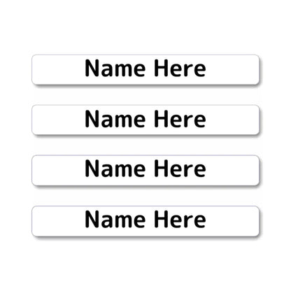 Single Colour Mini Name Labels