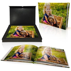 8x11" Personalised Padded Cover Book in Presentation Box