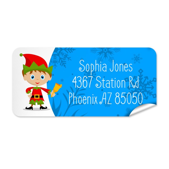 Elf Return Address Label – Fujifilm Photos