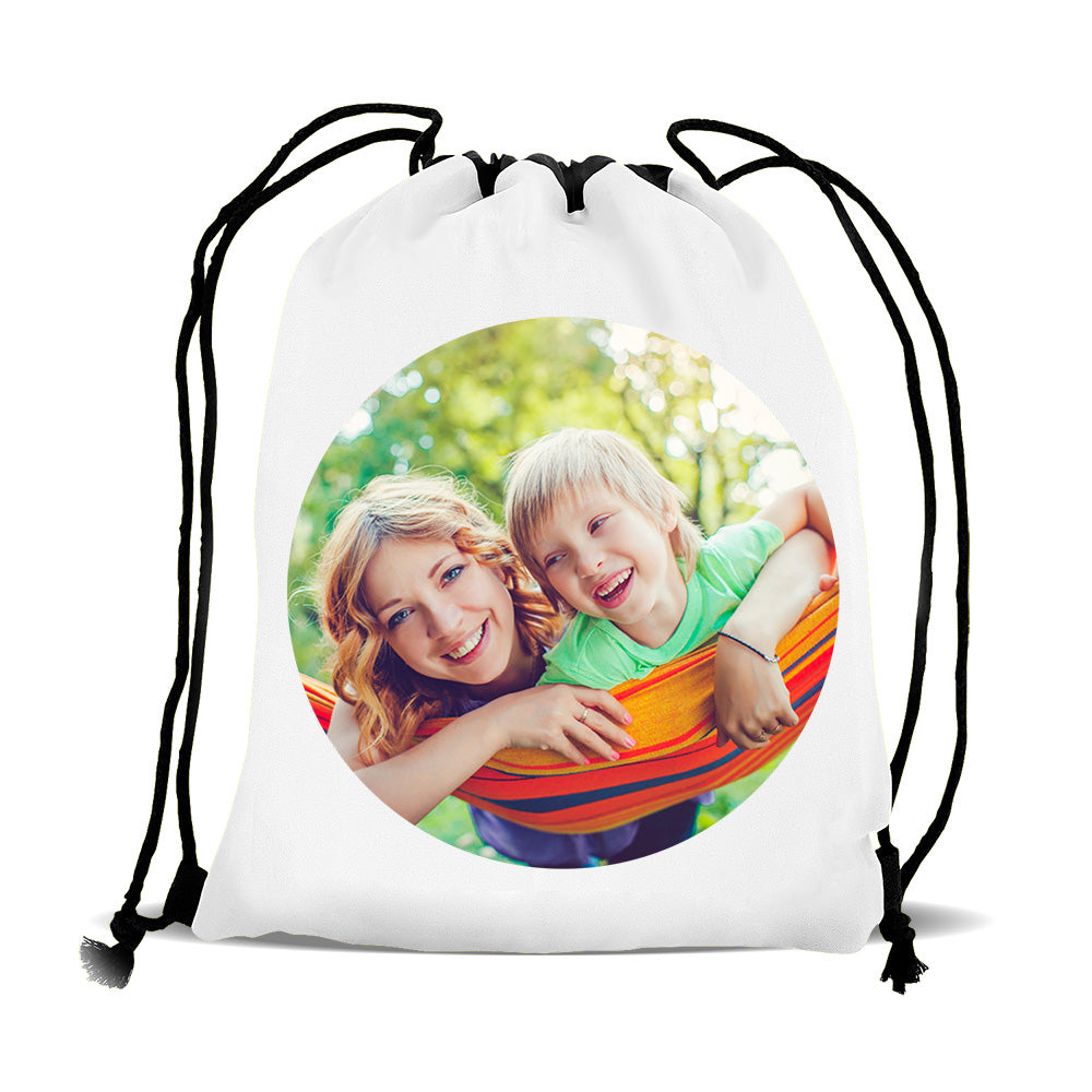 Photo Drawstring Sports Bag