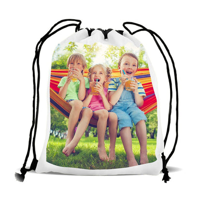 Photo Drawstring Sports Bag